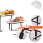 3 Tier Serving Stand with Rectangular Melamine Trays