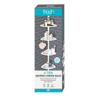 Rustproof Shower Caddy Corner for Bathtub Storage