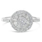 10KT White Gold Diamond Cocktail Ring (1 cttw, H-I Color, SI2-I1 Clarity)
