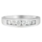 14K White Gold 3/4ct. TDW Diamond Channel Band Ring (H-I, I1-I2)