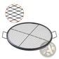 30 Inch Fire Pit Grill Grate Round Steel Cooking Mesh