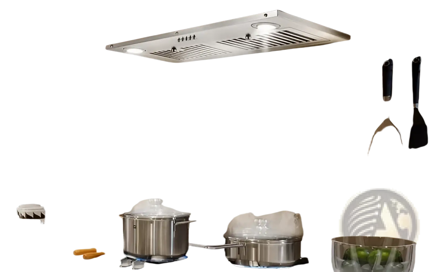 30 Inch Range Hood Insert 600cfm Stainless Steel Vent