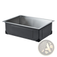 30 Inch Stainless Steel Undermount Workstation Sink