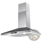 30 Inch Wall Mount Range Hood 450 Cfm Stainless Steel