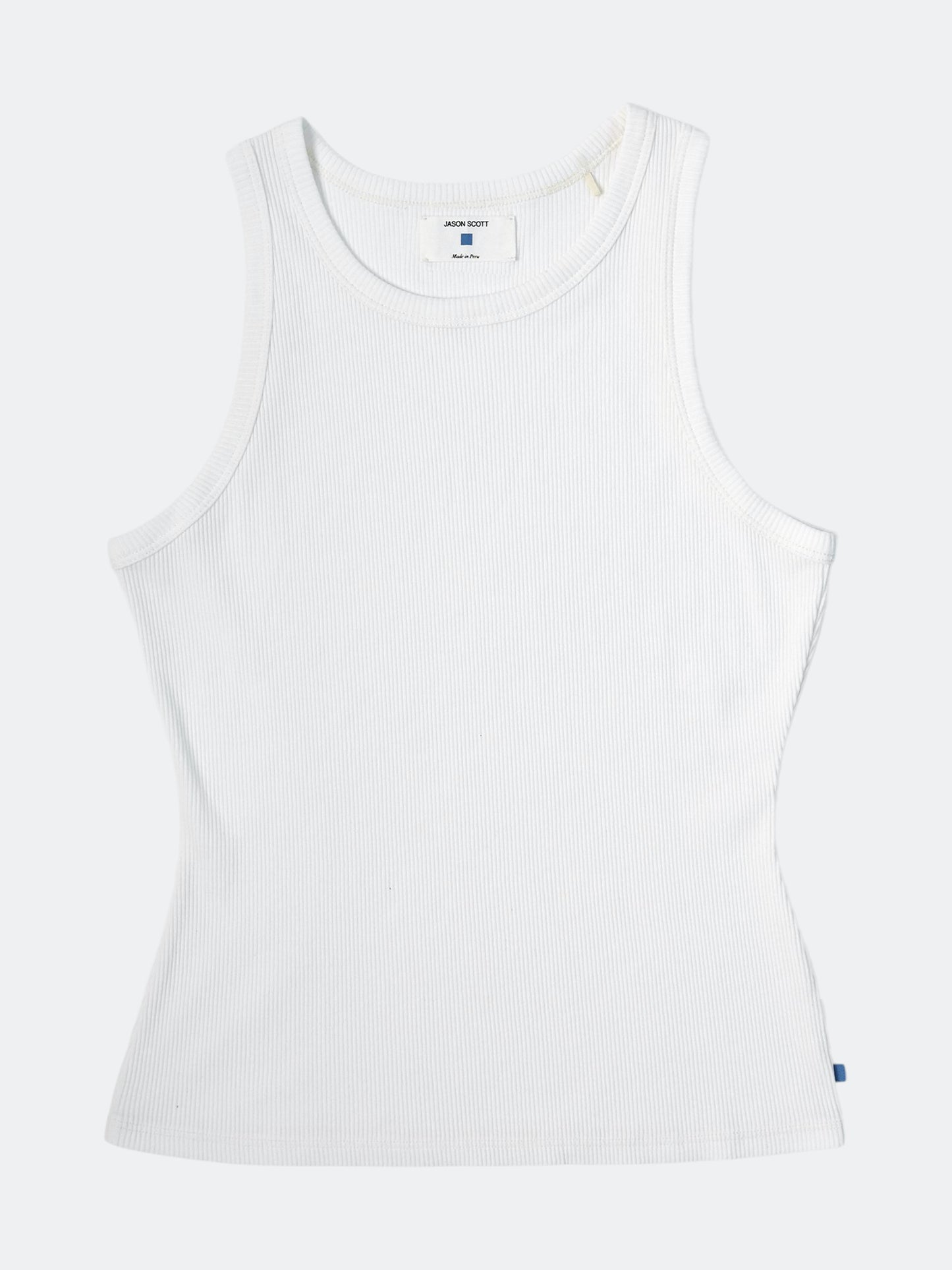 Rib Tank  Ivory  M  Also in S L XS