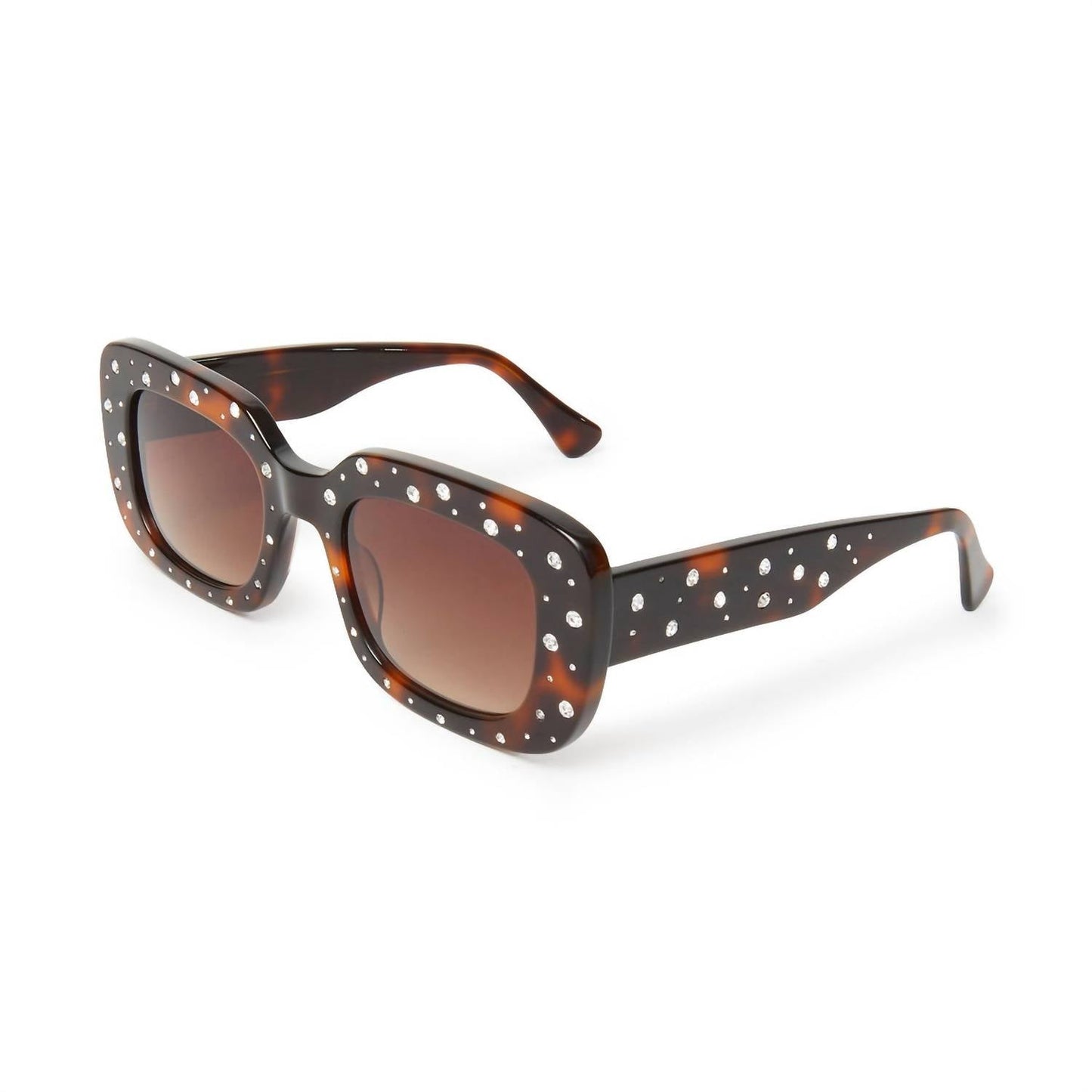 Lele Sadoughi - Women's Oversized Non-polarized Aspen Sunglasses