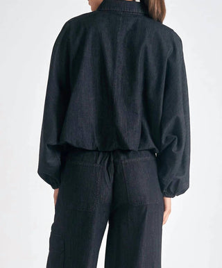 Elan - Bubble Sleeve Top