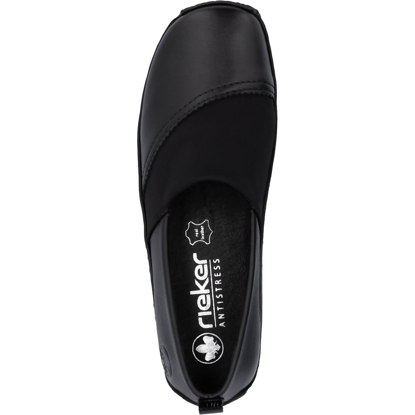 Rieker - Women's Stretch Leather Casual Slip Ons Shoes