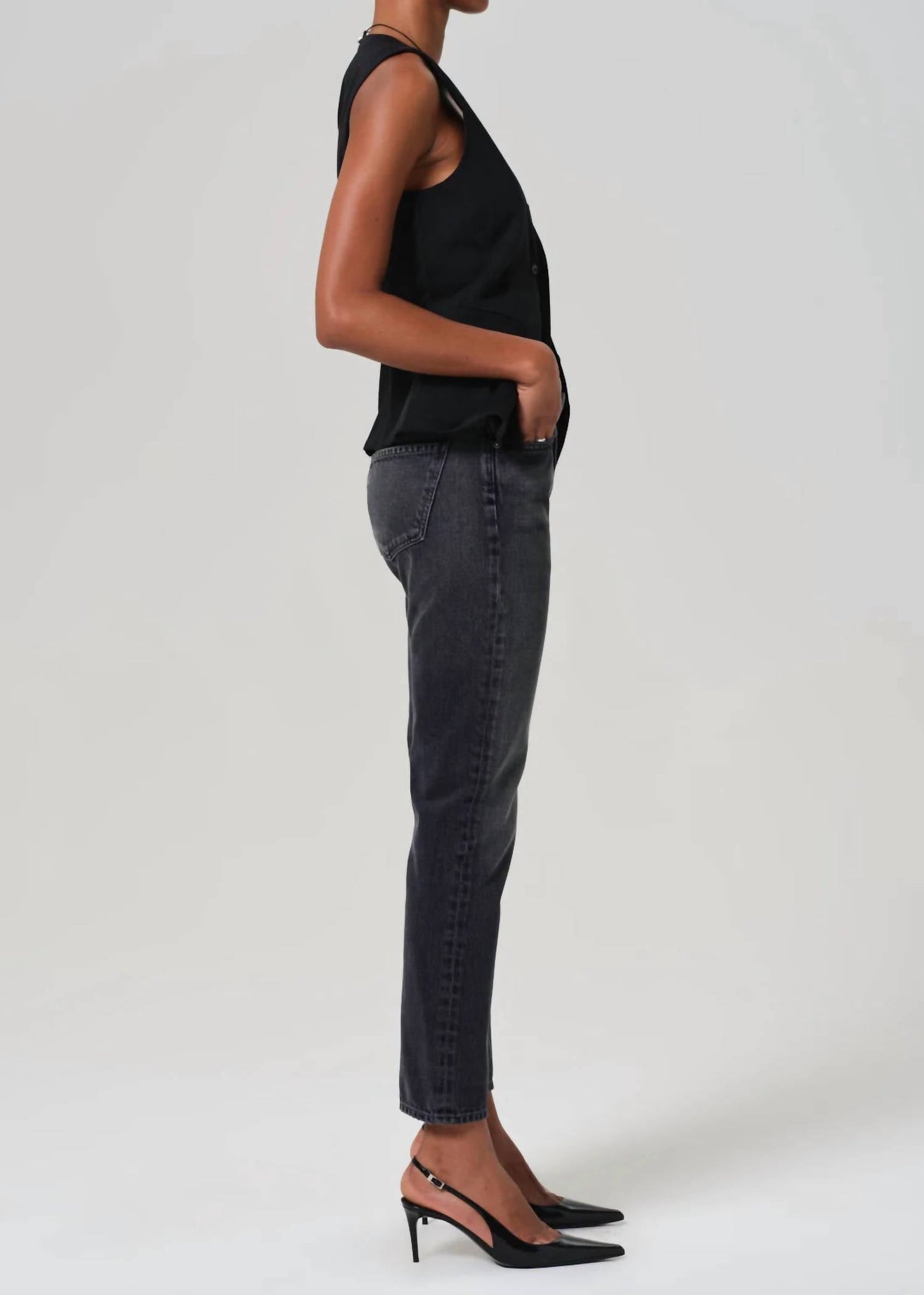 Citizens Of Humanity - Blaine High Rise Straight Jeans