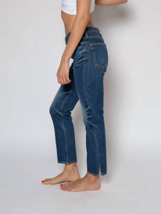 Askk Ny - Midrise Straight Leg Jean