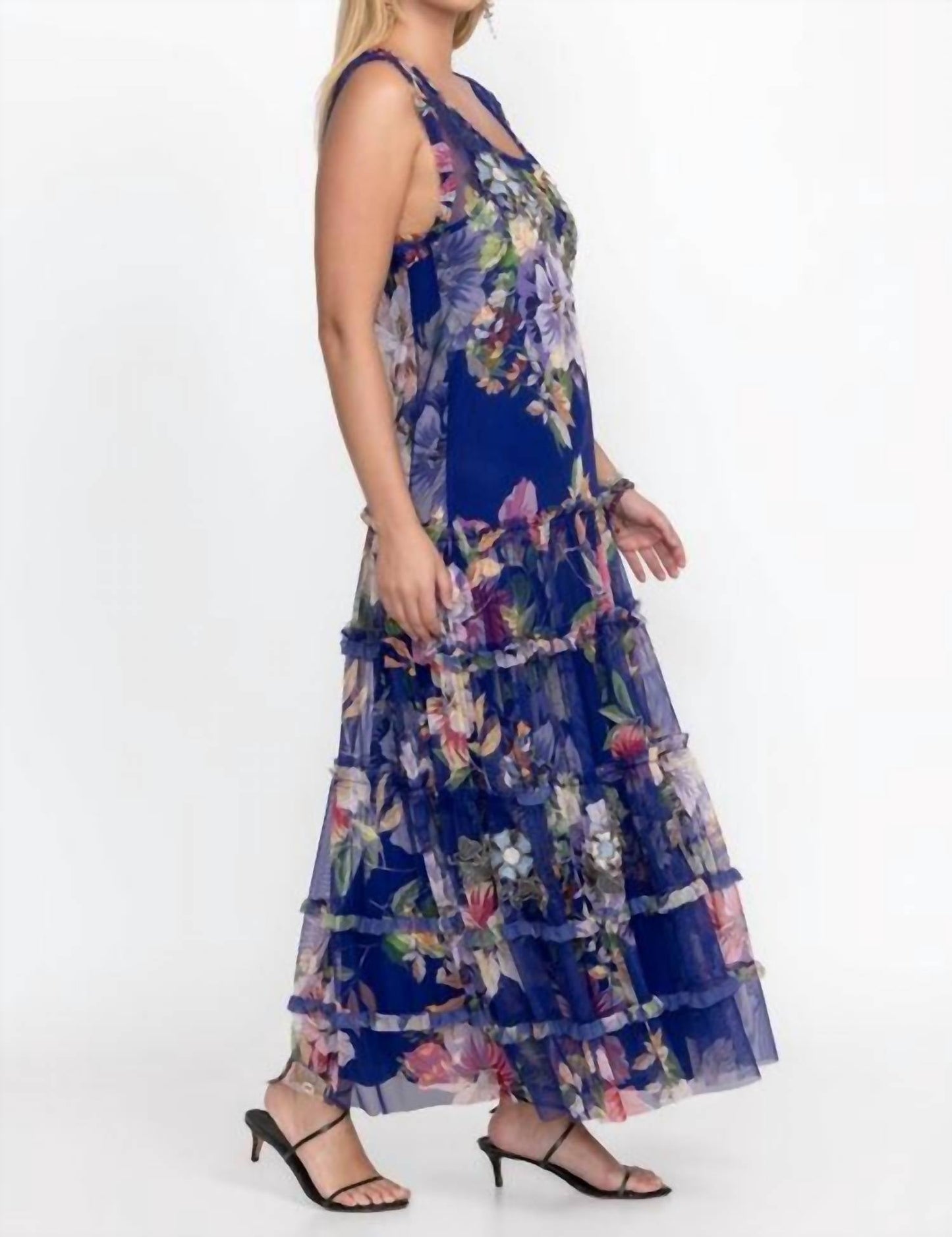 Johnny Was - MAZZY MULTI RUFFLE DRESS