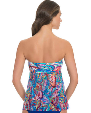 Profile By Gottex - Fly Away Bandeau Tankini Top