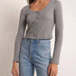 Z Supply - Ciana Cropped Waffle Top