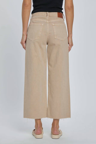 Hidden - Nori Clean Cropped Wide Leg Jeans