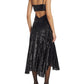 A.L.C. - Lou Sequined Keyhole Midi Dress