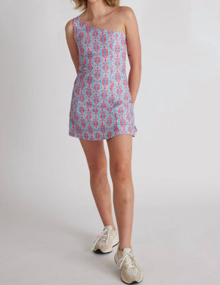 Wolven - Amalfi One Shoulder Mini Dress