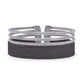 Alor - Stacked Wide Open Cuff