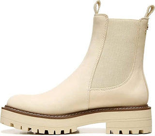 Sam Edelman - Women's Laguna Leather Chelsea Moto Rounded Toe Pull On Ankle Boots