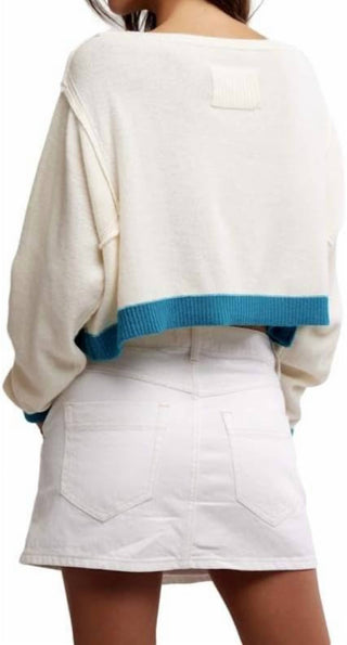 Free People - INTO THE BLUE PULLOVER SWEATER