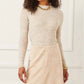 Karen Kane - Wide Ribbed Crewneck Sweater