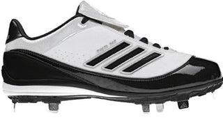 adidas Men's Excel 365 Baseball Cleats White/Black Size 12.5 D Medium US