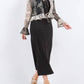 Paparazzi - Devore Burnout Tie Front Cardigan