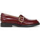 Sam Edelman - Women's Elaina Leather Buckle Detailed Slip On Fashion Loafers