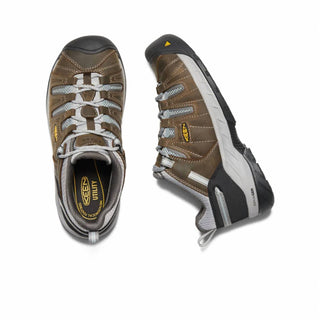 Keen - WOMEN'S FLINT II LOW STEEL TOE WATERPROOF BOOTS - WIDE WIDTH