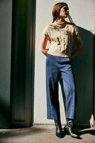 Free People - Acadia Trousers Pants With Belt Loops