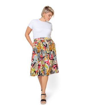 Leota Women's Mindy Skirt Black Size 3X