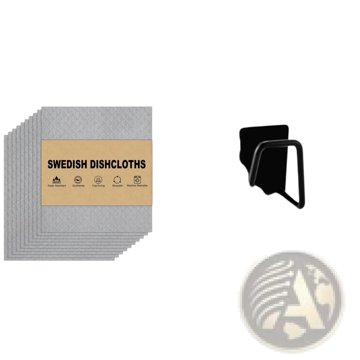 304 Stainless Steel Sink Sponge Holder Drying Rack