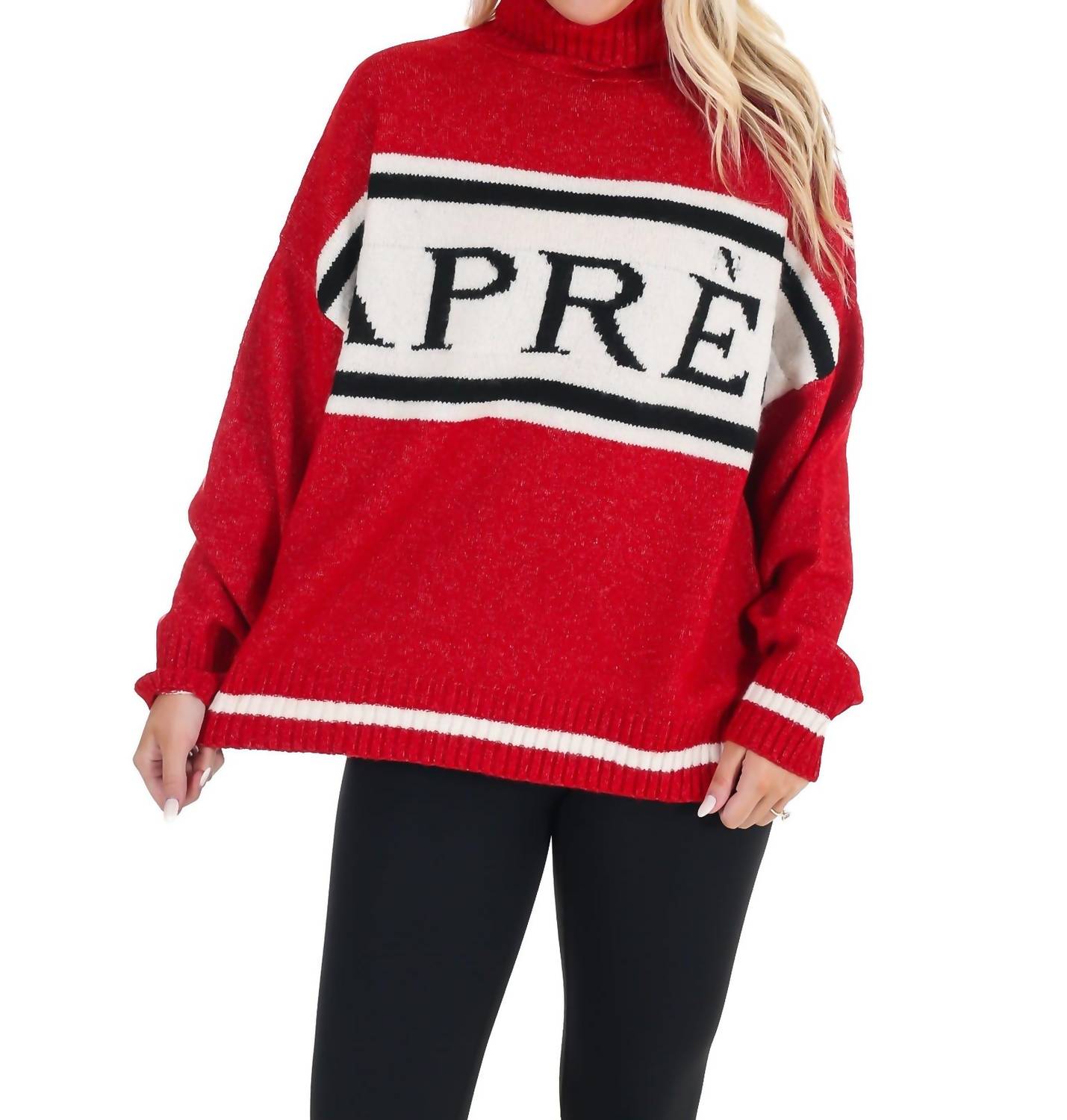 Blu Pepper - Apres Turtleneck Knit Sweater