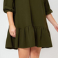 Leota Women's Luna Dress Green Size 3X