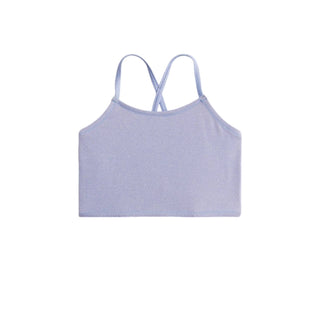 J.Crew - GIRLS' SHIMMER SWIMSUIT TOP WITH UPF 50+