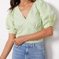 Sanctuary - V NECK POPLIN TOP