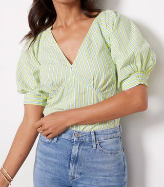 Sanctuary - V NECK POPLIN TOP
