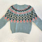 Love Daisy - Women's Fair Isle Print Sweater