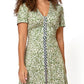 Leota Women's Francesca Dress Green