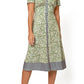 Leota Women's Francesca MIDI Dress Green Size 3X
