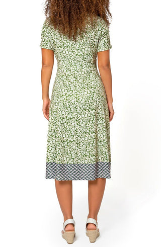 Leota Women's Francesca Dress Green