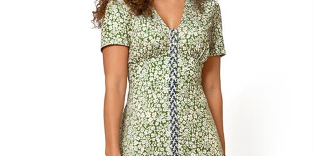 Leota Women's Francesca Dress Green