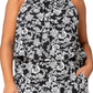 Leota Women's Skyler Floral Jumpsuit Black