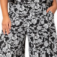 Leota Women's Skyler Floral Jumpsuit Black