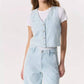 Rag & Bone - Juliana Tweed Button-front Vest