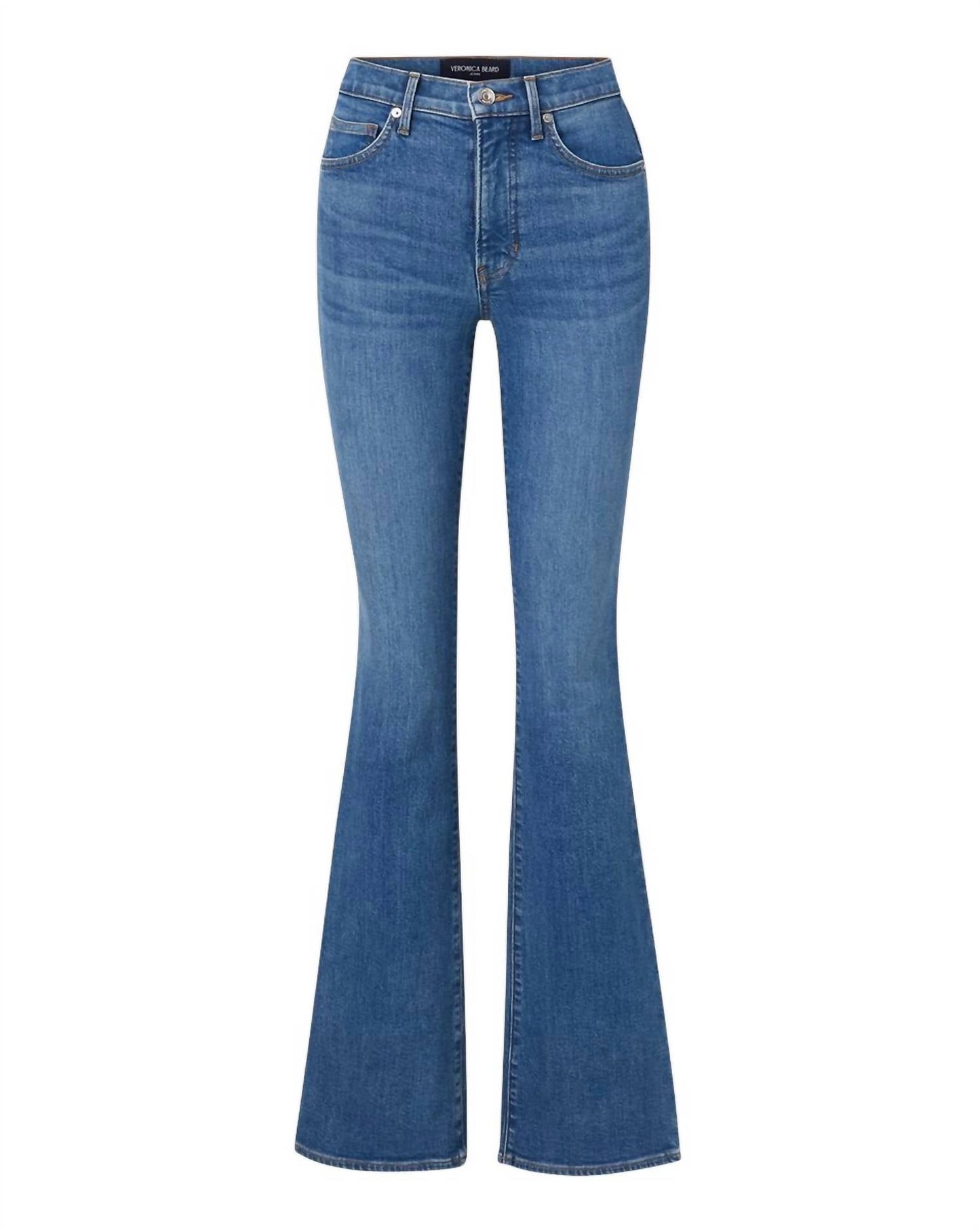 Veronica Beard - Beverly High Rise Skinny Flare Jeans