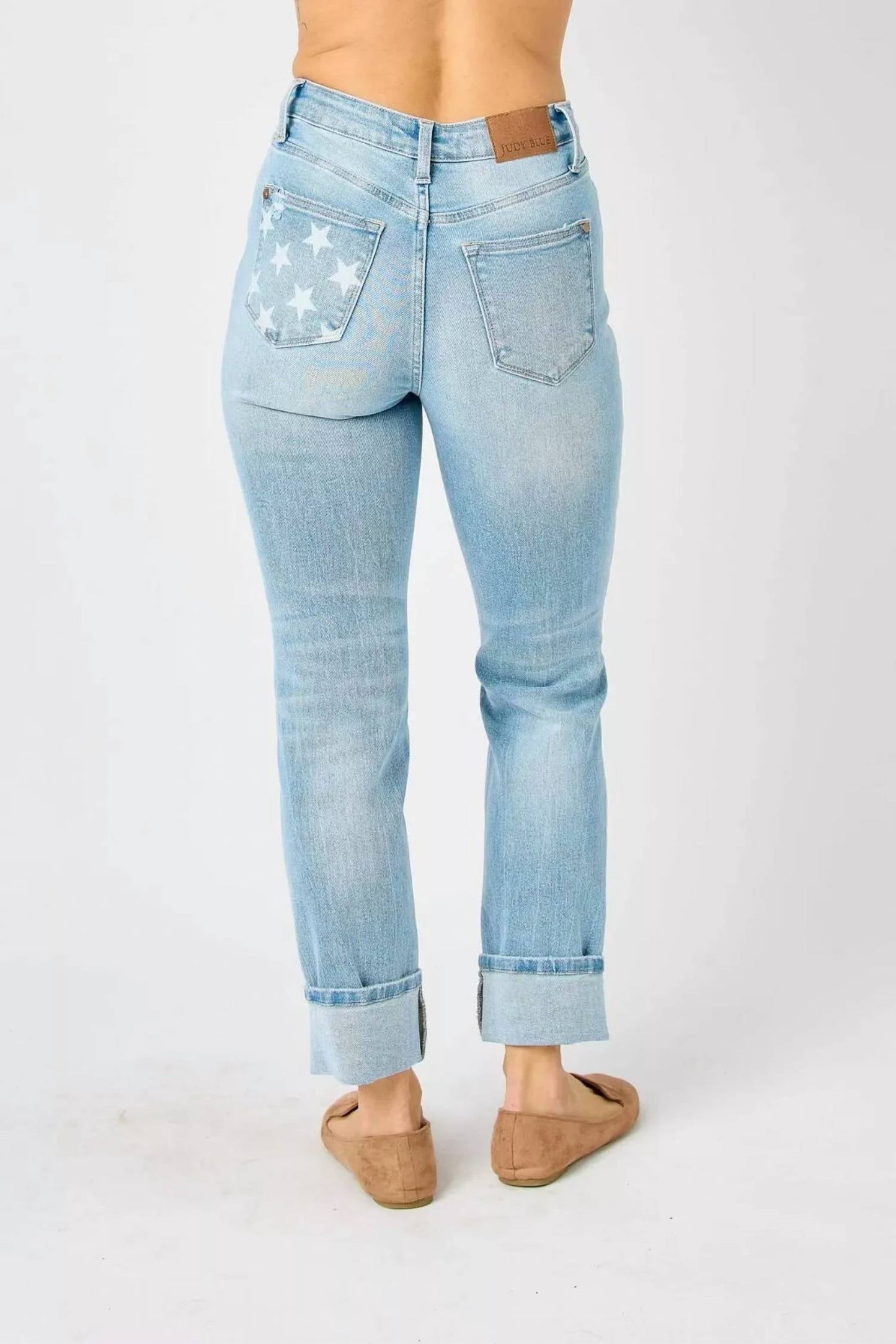 Judy Blue - Star Bright Boyfriend Jeans