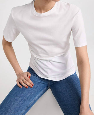 Theory - Side Drape Tee