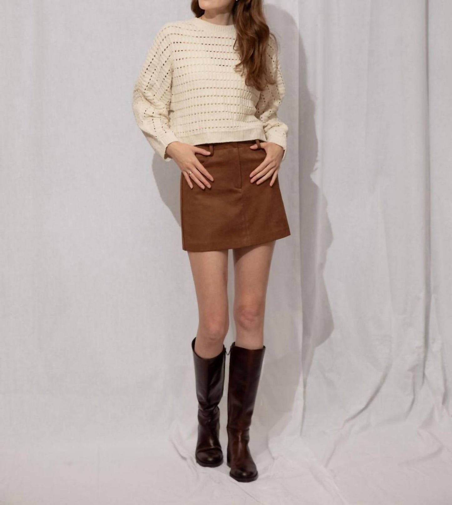 Allie Rose - Yara Long Sleeve Sweater