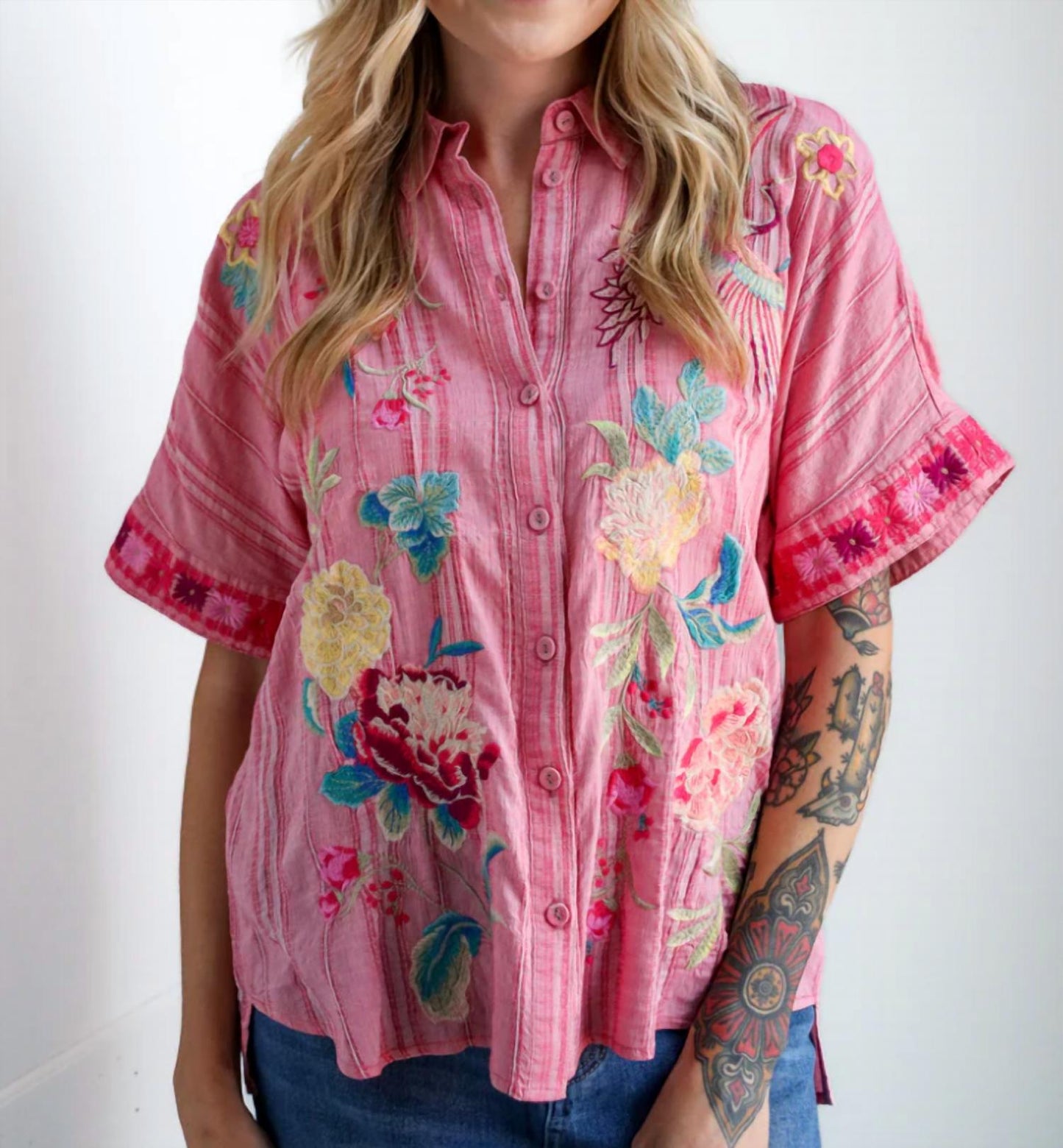 Johnny Was - Udine Oversize Weekend Shirt