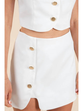 Baby Pink - Wavy Top & Skirt Set